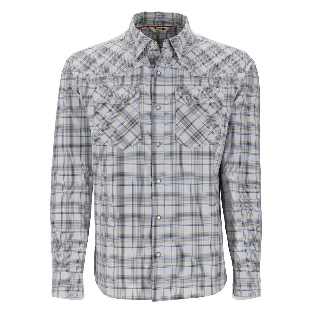 Simms Brackett Shirt Sterling Plaid