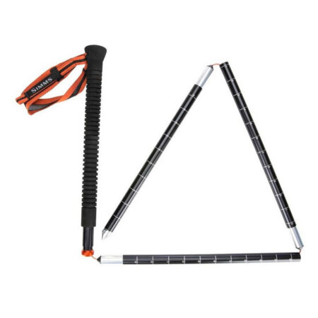 Simms Wading Staff Alum Black