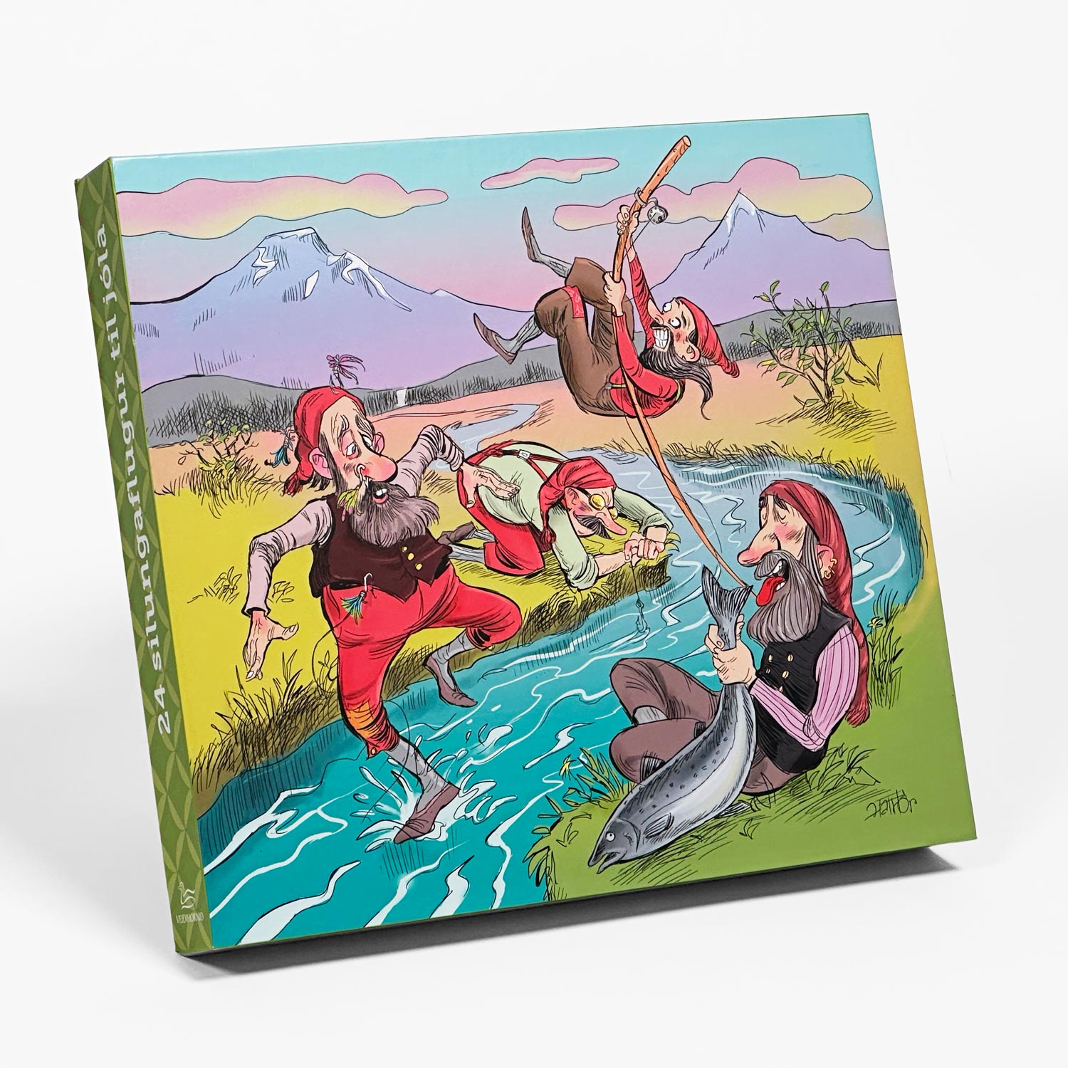 Jóladagatal 2024 - 24 silungaflugur til jóla