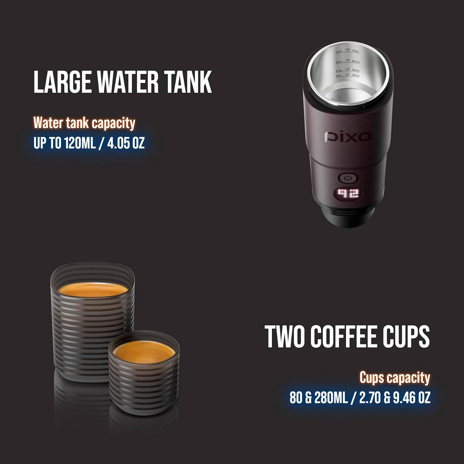 Wacaco Pixapresso Dark Burgundy - Image 8