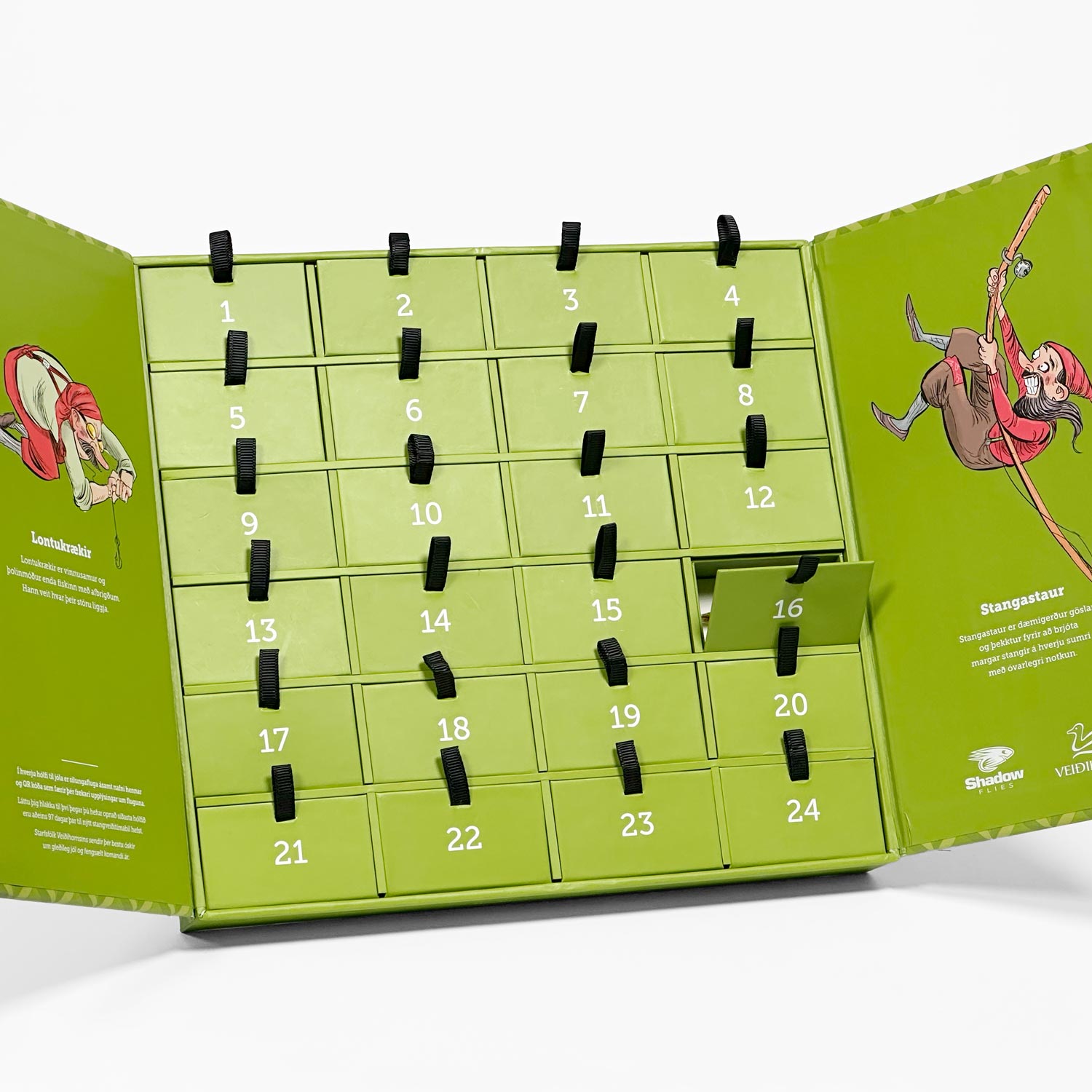 Jóladagatal 2024 - 24 silungaflugur til jóla - Image 3