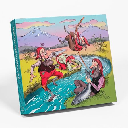 Jóladagatal 2024 - 24 laxaflugur til jóla