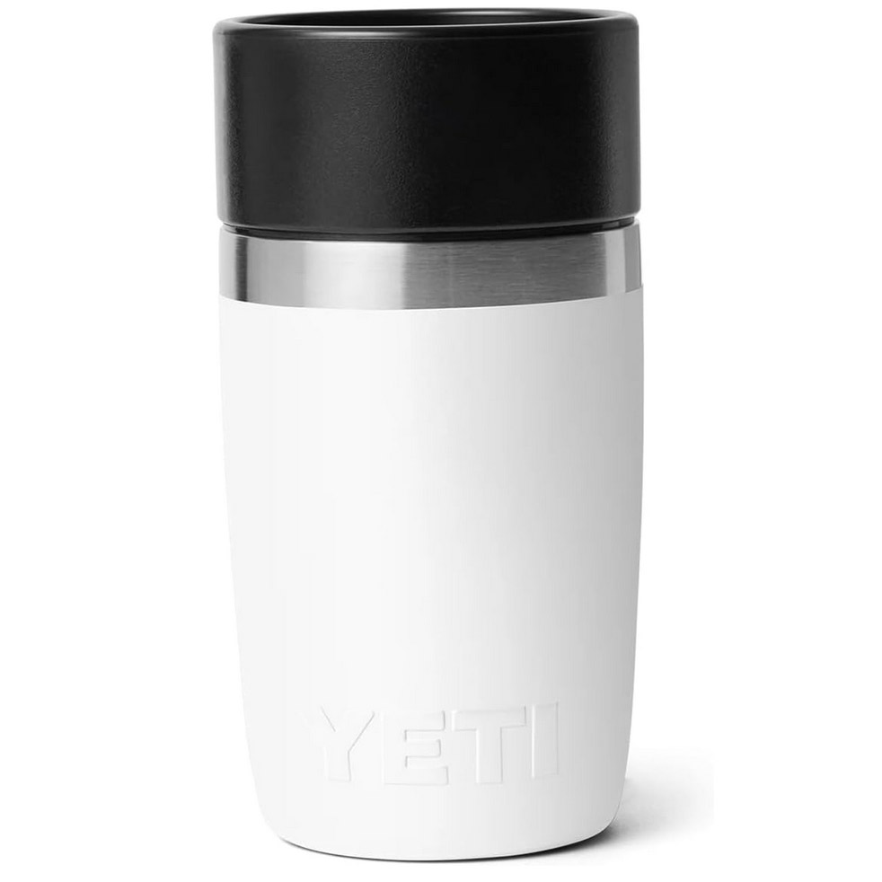 YETI Rambler Travel Bottle 8oz White - Image 2