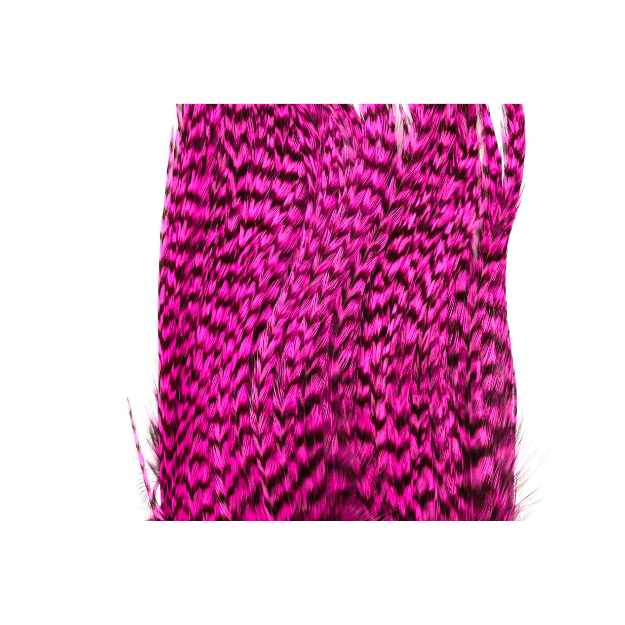 Whiting Bugger Pack Grizzly Dyed Pink - Image 3
