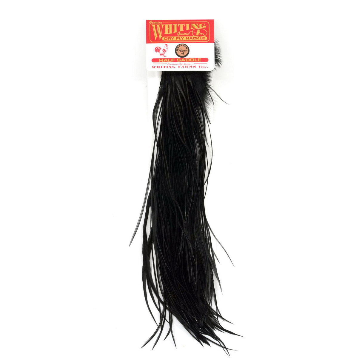Whiting Bronze 1/2 Saddle Black