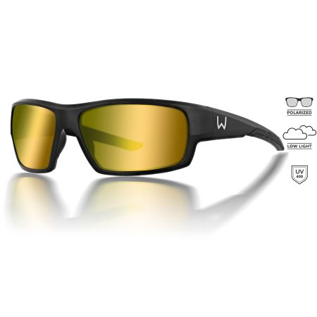 Alternative view of Westin W6 Sport 10 Matte Black LB Yellow