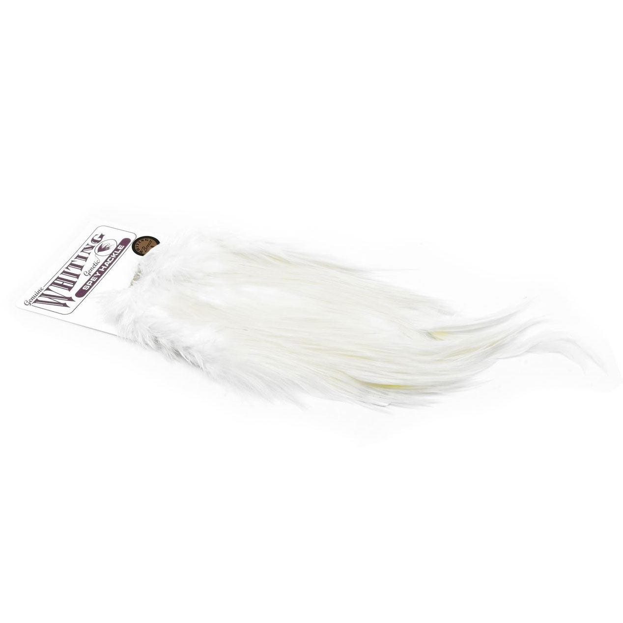 Whiting Spey Hackle Rooster Saddle Bronz - Image 2