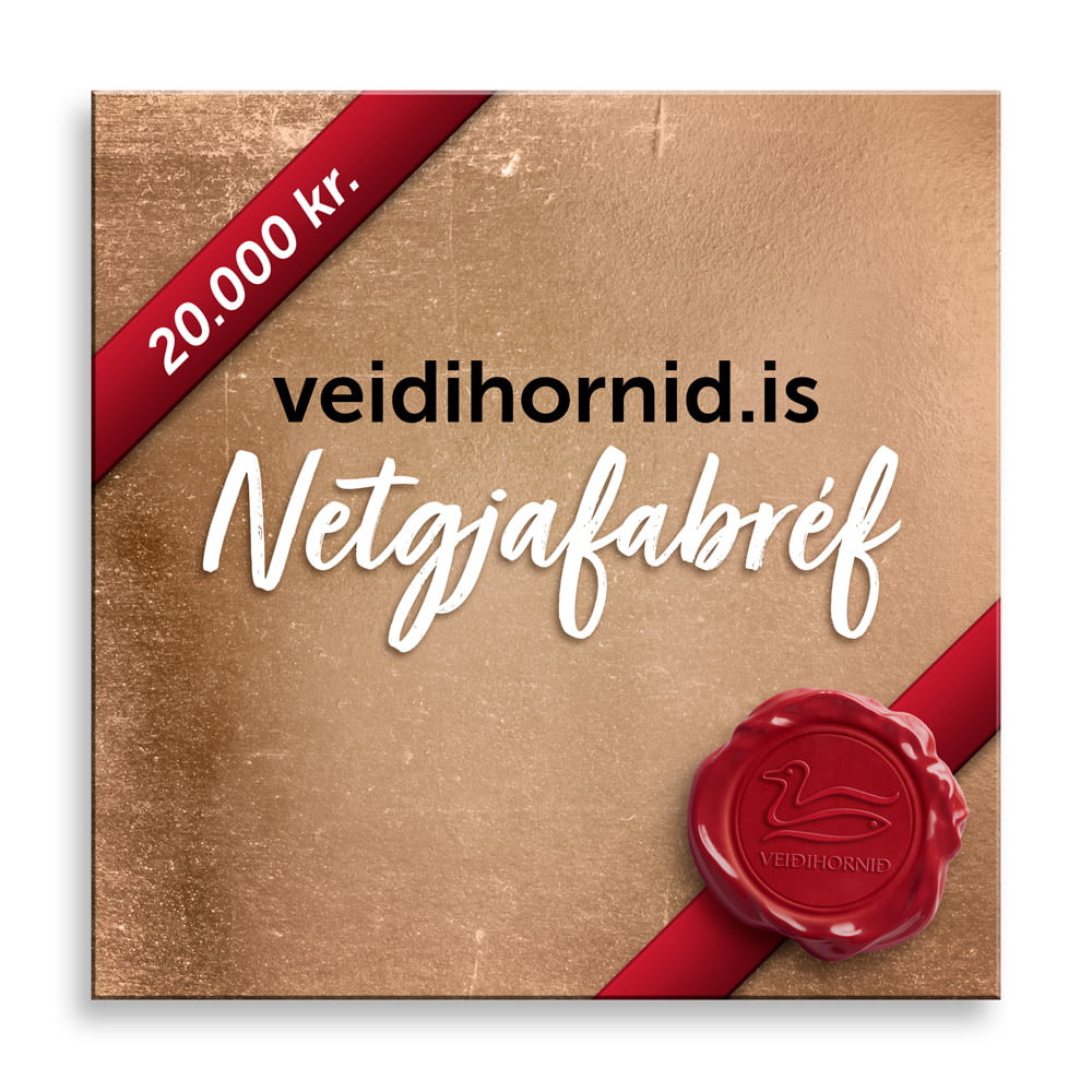 Netgjafabréf 20.000 kr.